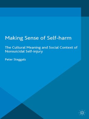 cover image of Making Sense of Self-harm